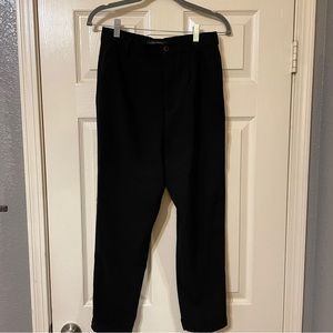zara high waisted work pants